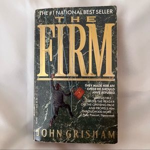 The Firm A Fiction Novel Book By John Grisham #1 New York Times Bestseller